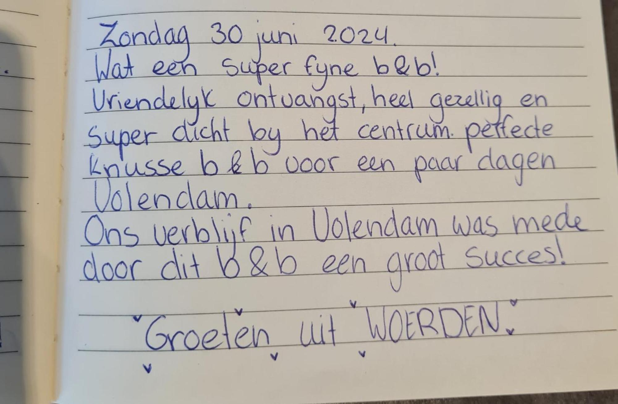 B&B Casandra Volendam Bagian luar foto